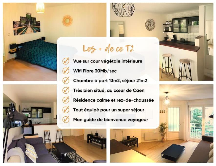 Apartament Chez Leo & Julie Caen Zewnętrze zdjęcie