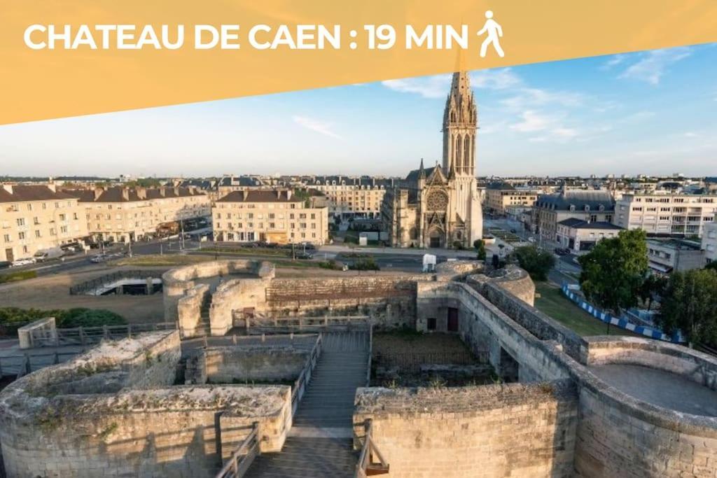 Apartament Chez Leo & Julie Caen Zewnętrze zdjęcie